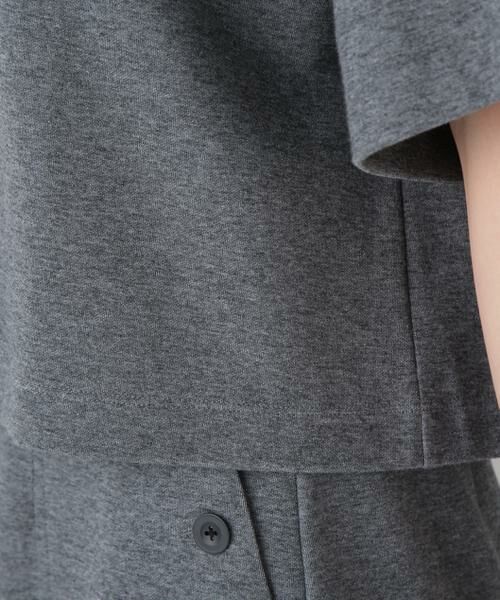 human woman / ヒューマンウーマン カットソー | ◆ダンボールラグランスリーブプルオーバー | 詳細15