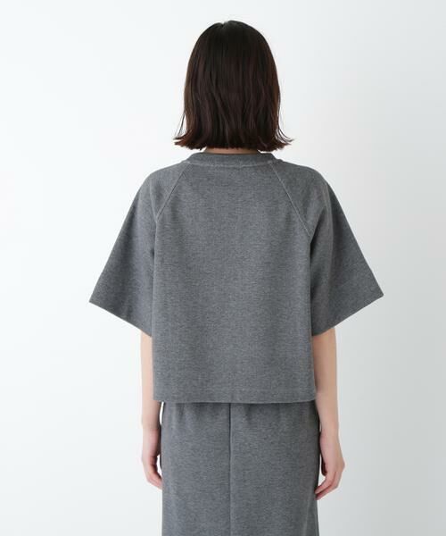 human woman / ヒューマンウーマン カットソー | ◆ダンボールラグランスリーブプルオーバー | 詳細12