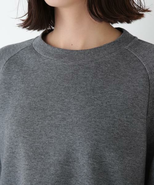 human woman / ヒューマンウーマン カットソー | ◆ダンボールラグランスリーブプルオーバー | 詳細13