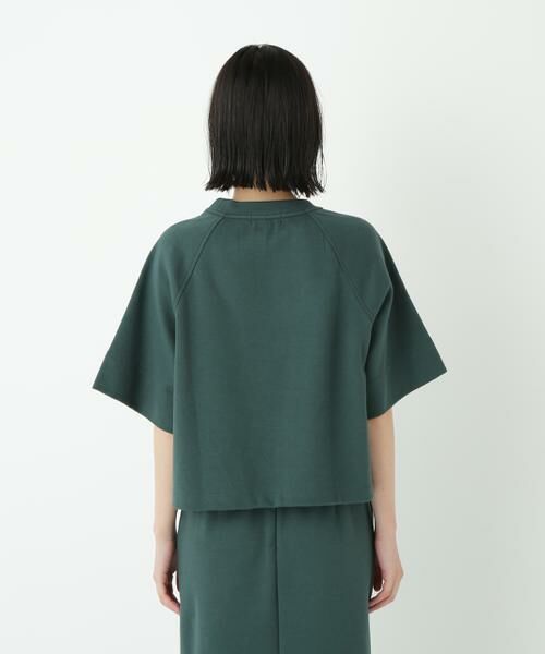 human woman / ヒューマンウーマン カットソー | ◆ダンボールラグランスリーブプルオーバー | 詳細20