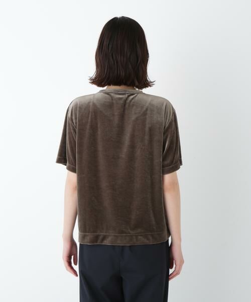 【未使用タグ付き】human woman ダンボールカットソー 袖シャーリング ダンボールラグランスリーブプルオーバー | human woman