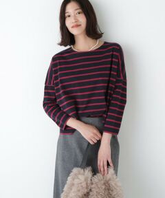 human woman / ヒューマンウーマン カットソー | ◆７２／２サイロプレミアムハイゲージボーダー