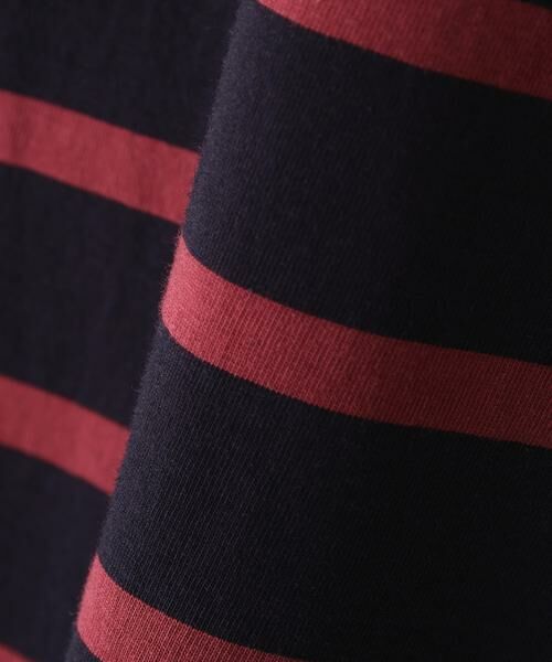 human woman / ヒューマンウーマン カットソー | ◆72/2サイロプレミアムハイゲージボーダー | 詳細10