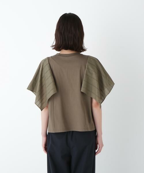 human woman / ヒューマンウーマン カットソー | ◆コットンローンレースドッキングプルオーバー | 詳細4