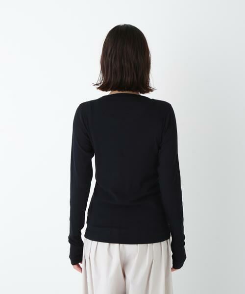 human woman / ヒューマンウーマン カットソー | ◆シアークループルオーバー | 詳細4