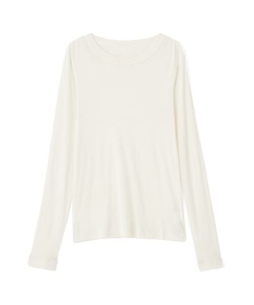 human woman / ヒューマンウーマン カットソー | ◆シアークループルオーバー | 詳細6