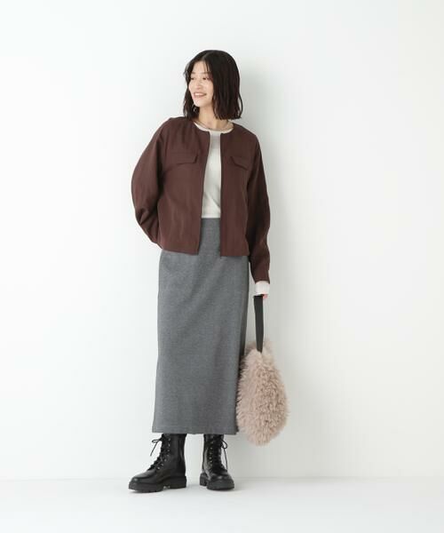 human woman / ヒューマンウーマン カットソー | ◆シアークループルオーバー | 詳細12