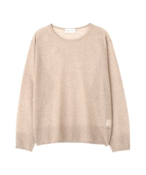 human woman / ヒューマンウーマン ニット・セーター | ◆ハイゲージラメクルーネックプルオーバー | 詳細1