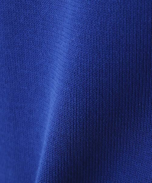 human woman / ヒューマンウーマン ニット・セーター | ◆オーガニックコットン混プレーティングカーディガン | 詳細5