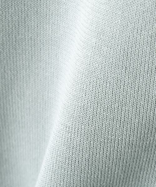 human woman / ヒューマンウーマン ニット・セーター | ◆オーガニックコットン混プレーティングカーディガン | 詳細15