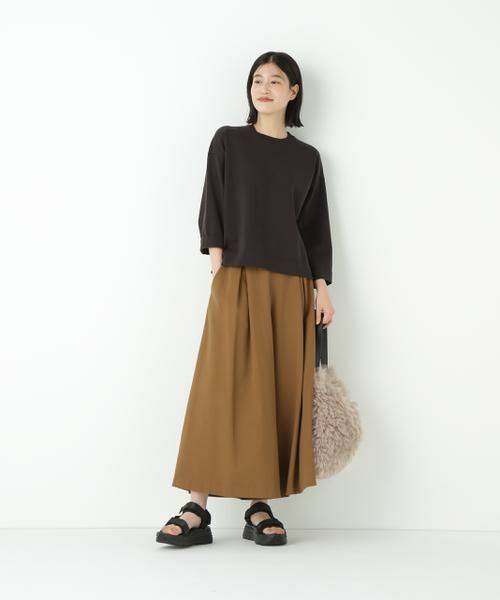 human woman / ヒューマンウーマン ニット・セーター | ◆オーガニックコットン混プレーティングプルオーバー | 詳細19