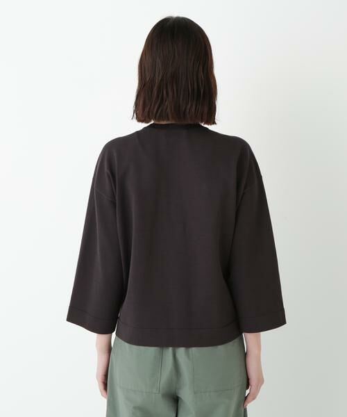 human woman / ヒューマンウーマン ニット・セーター | ◆オーガニックコットン混プレーティングプルオーバー | 詳細21