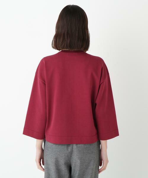 human woman / ヒューマンウーマン ニット・セーター | ◆オーガニックコットン混プレーティングプルオーバー | 詳細27