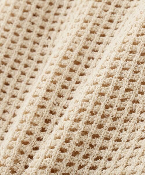 human woman / ヒューマンウーマン ニット・セーター | ◆透かしブークレニットカーディガン | 詳細16