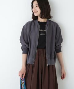 human woman / ヒューマンウーマン ニット・セーター | ◆シアーブルゾン