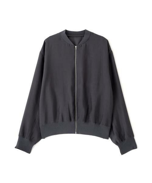 human woman / ヒューマンウーマン ニット・セーター | ◆シアーブルゾン | 詳細1
