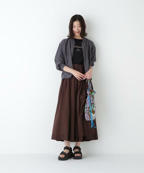 human woman / ヒューマンウーマン ニット・セーター | ◆シアーブルゾン | 詳細3