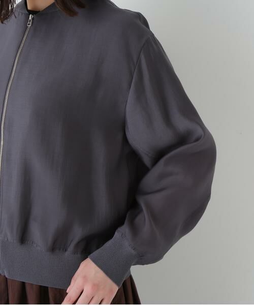 human woman / ヒューマンウーマン ニット・セーター | ◆シアーブルゾン | 詳細8