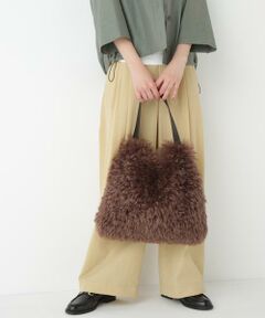 human woman / ヒューマンウーマン バッグ | ◆フェイクファーバッグ