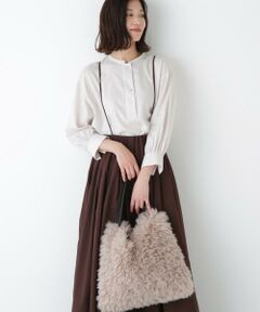 human woman / ヒューマンウーマン バッグ | ◆フェイクファーバッグ