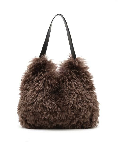 human woman / ヒューマンウーマン バッグ | ◆フェイクファーバッグ | 詳細1