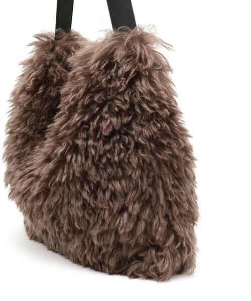 human woman / ヒューマンウーマン バッグ | ◆フェイクファーバッグ | 詳細4