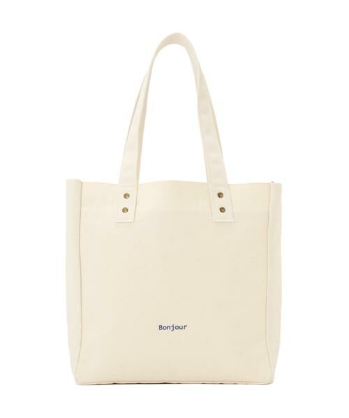 human woman / ヒューマンウーマン バッグ | ＜倉敷帆布コラボ＞１１号帆布トートバッグ | 詳細1