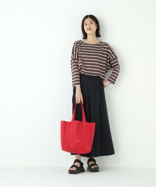 human woman / ヒューマンウーマン バッグ | ＜倉敷帆布コラボ＞１１号帆布トートバッグ | 詳細3