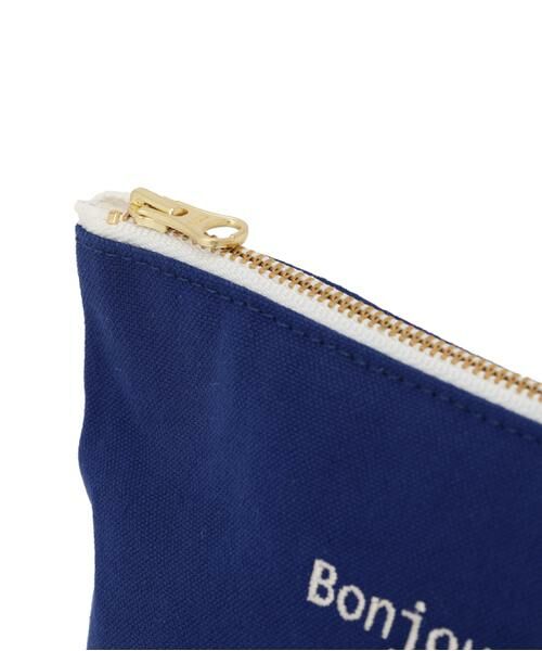 human woman / ヒューマンウーマン ポーチ | ＜倉敷帆布コラボ＞１１号帆布ポーチ | 詳細2