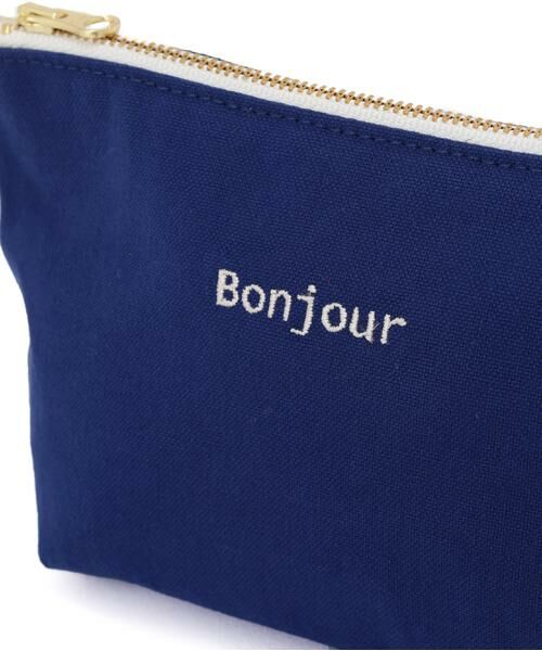 human woman / ヒューマンウーマン ポーチ | ＜倉敷帆布コラボ＞１１号帆布ポーチ | 詳細3