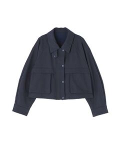 human woman / ヒューマンウーマン ブルゾン | ユーティリティーステンカラーショートブルゾン