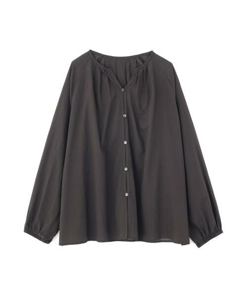 human woman / ヒューマンウーマン シャツ・ブラウス | ◆ダイヤドットギャザーブラウス | 詳細12
