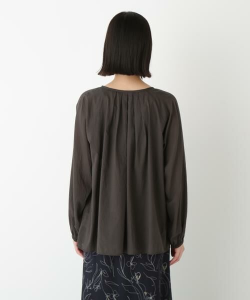 human woman / ヒューマンウーマン シャツ・ブラウス | ◆ダイヤドットギャザーブラウス | 詳細17