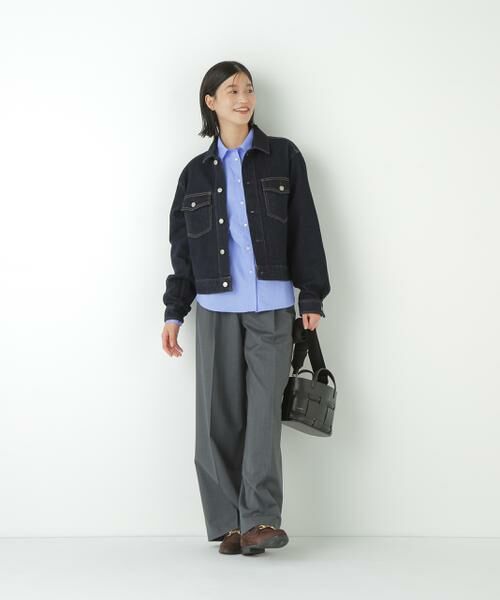 human woman / ヒューマンウーマン シャツ・ブラウス | ◆ベーシックカラーシャツ | 詳細3