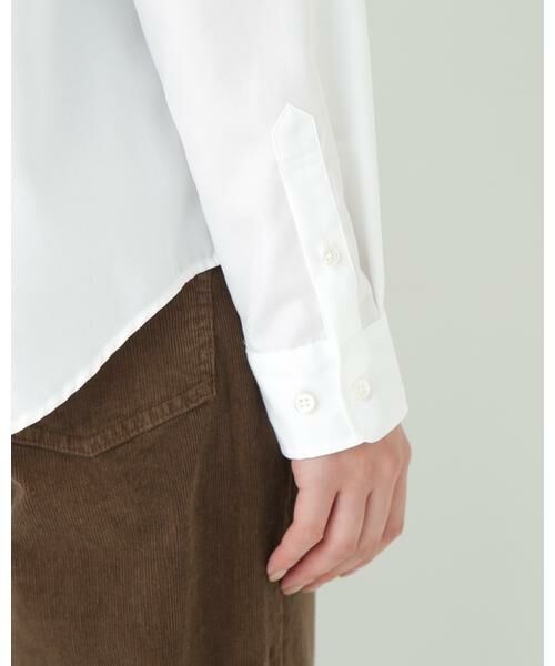 human woman / ヒューマンウーマン シャツ・ブラウス | ◆ベーシックカラーシャツ | 詳細14