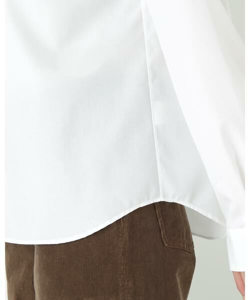 human woman / ヒューマンウーマン シャツ・ブラウス | ◆ベーシックカラーシャツ | 詳細15