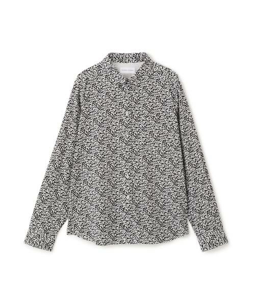 human woman / ヒューマンウーマン シャツ・ブラウス | ◆リバティプリントベーシックカラーシャツ | 詳細7