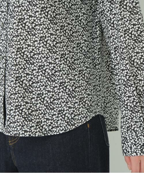 human woman / ヒューマンウーマン シャツ・ブラウス | ◆リバティプリントベーシックカラーシャツ | 詳細16