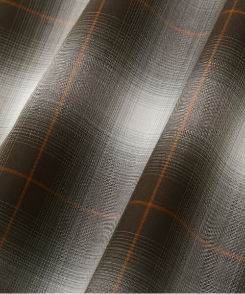 human woman / ヒューマンウーマン シャツ・ブラウス | ◆オンブレーチェックオーバーシャツ | 詳細10