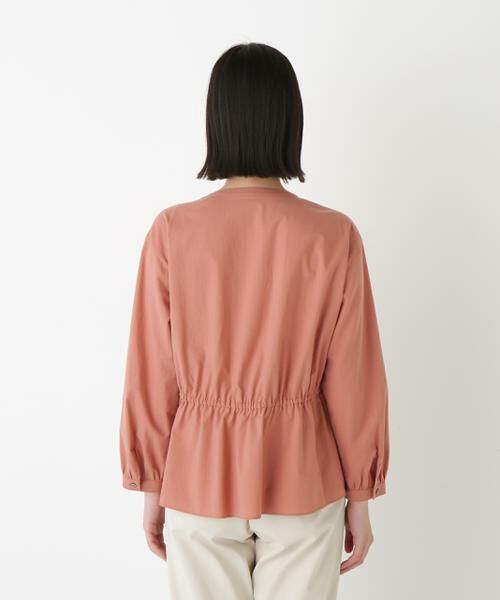 human woman / ヒューマンウーマン シャツ・ブラウス | ◆チューインローンブラウジングノーカラーシャツブラウス | 詳細17