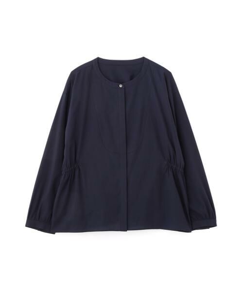 human woman / ヒューマンウーマン シャツ・ブラウス | ◆チューインローンブラウジングノーカラーシャツブラウス | 詳細19