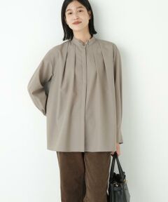 human woman / ヒューマンウーマン シャツ・ブラウス | ◆テントラインブラウス