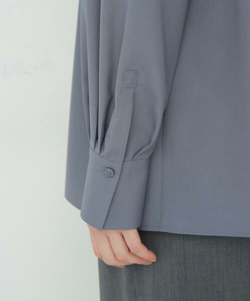 human woman / ヒューマンウーマン シャツ・ブラウス | ◆テントラインブラウス | 詳細10