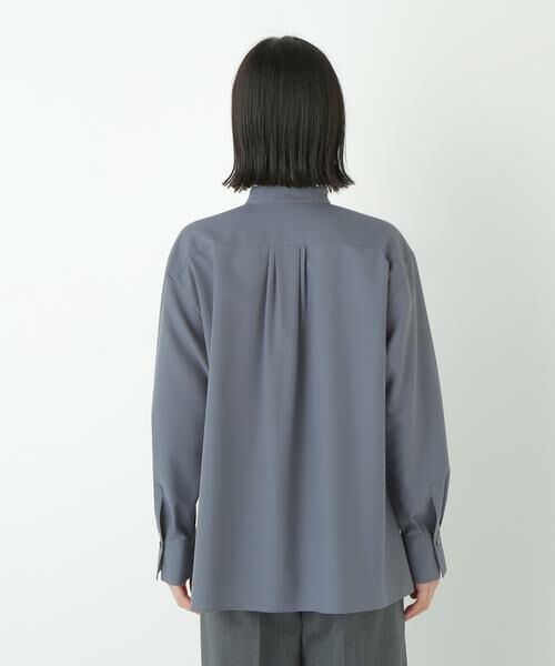 human woman / ヒューマンウーマン シャツ・ブラウス | ◆テントラインブラウス | 詳細7