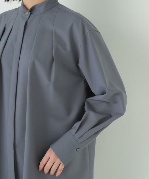 human woman / ヒューマンウーマン シャツ・ブラウス | ◆テントラインブラウス | 詳細9