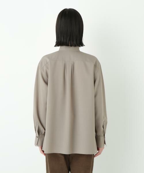 human woman / ヒューマンウーマン シャツ・ブラウス | ◆テントラインブラウス | 詳細18