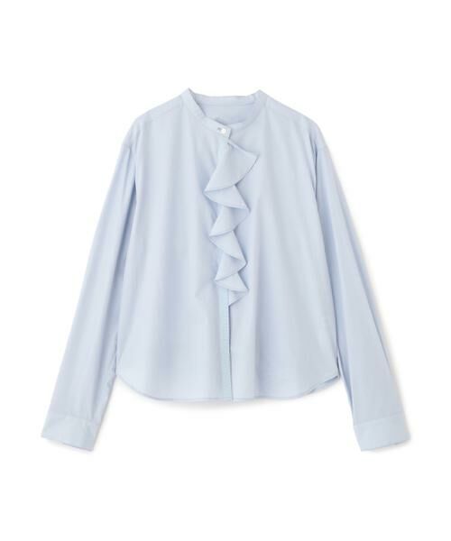 human woman / ヒューマンウーマン シャツ・ブラウス | ◆タイプライターラッフルブラウス | 詳細1