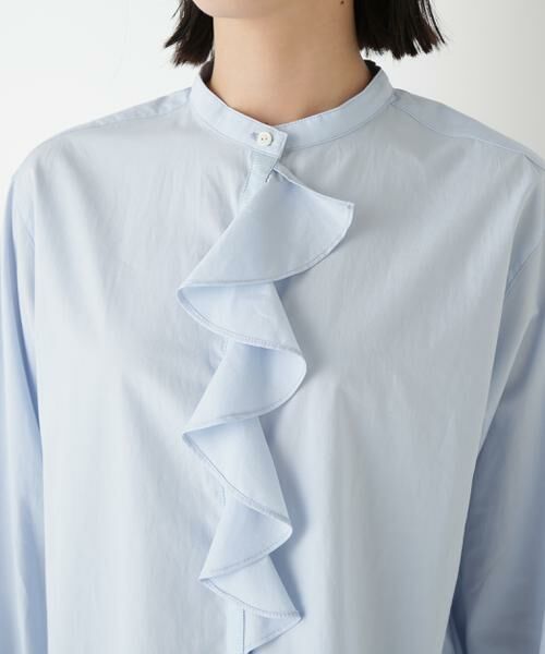 human woman / ヒューマンウーマン シャツ・ブラウス | ◆タイプライターラッフルブラウス | 詳細6