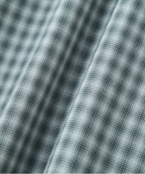 human woman / ヒューマンウーマン シャツ・ブラウス | ◆オンブレーチェックオーバーシャツ | 詳細12