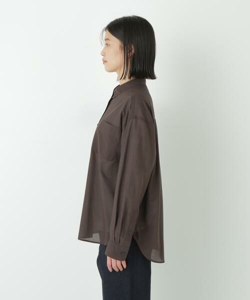 human woman / ヒューマンウーマン シャツ・ブラウス | ◆ギンガムチェックオーバーシャツ | 詳細5